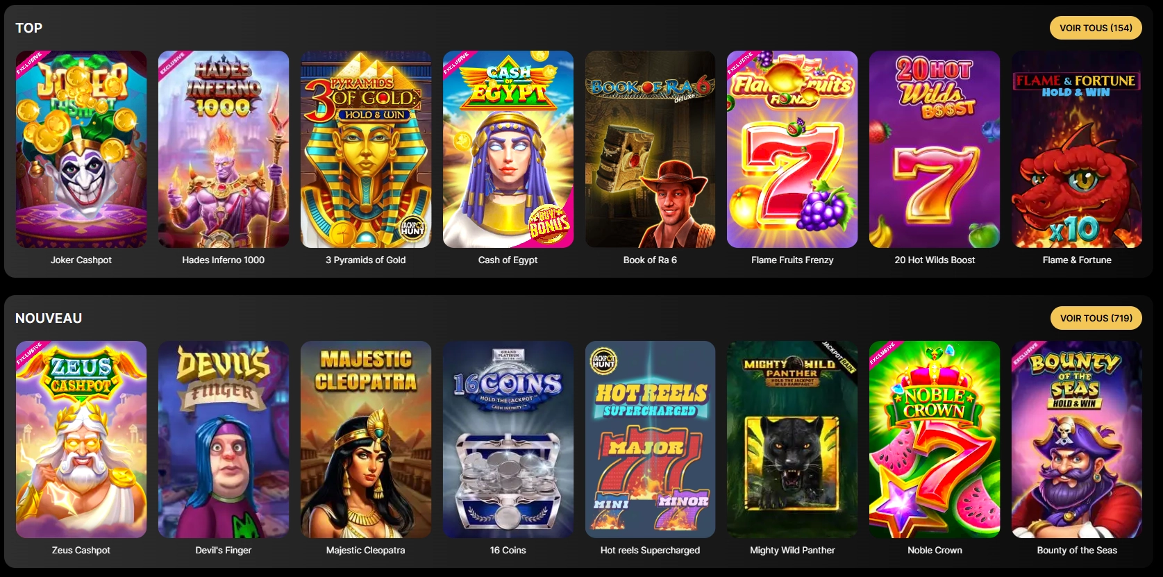 Spinsy Casino: casino en ligne premium